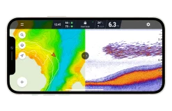 Deeper Smart Sonar CHIRP+ 2 -Werpmolens Winkel detailed display