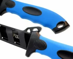 GoFish Fillet Knife 18cm Blade Incl. Protective Sheath -Werpmolens Winkel gf703 fillet knife handle details