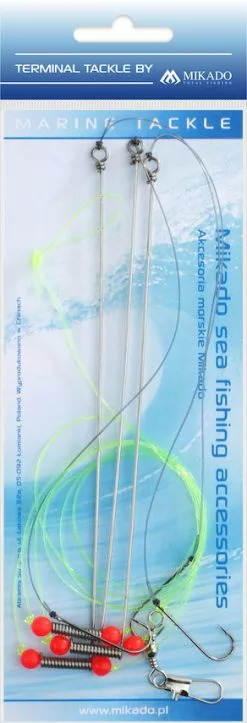 De Sportvisser Mikado 3haaks Onderlijn Met Metalen Afhouders